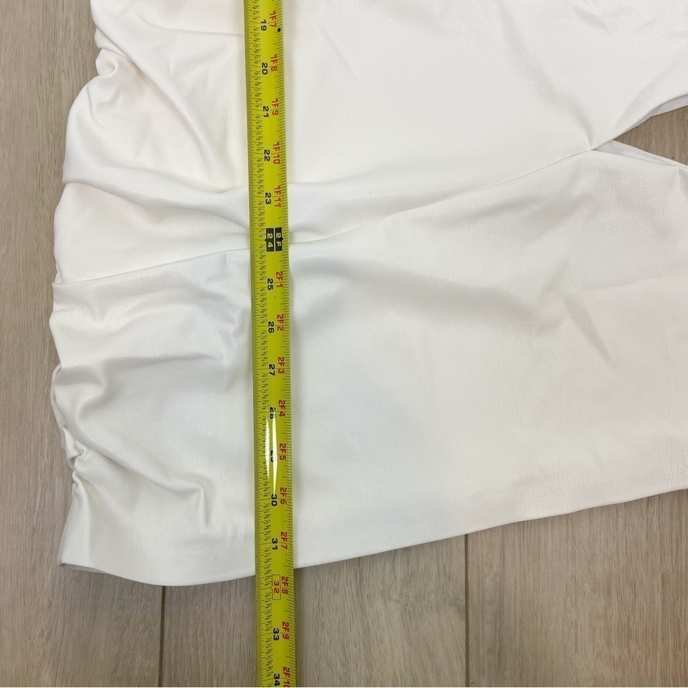 Michael Costello Kolt Mini Dress in Optic White Size M - Picture 11 of 11